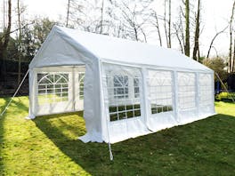 Great White Marquee 4m x 8m Economy