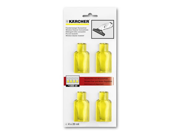 Karcher Glass Cleaner Concentrate 4x20ml