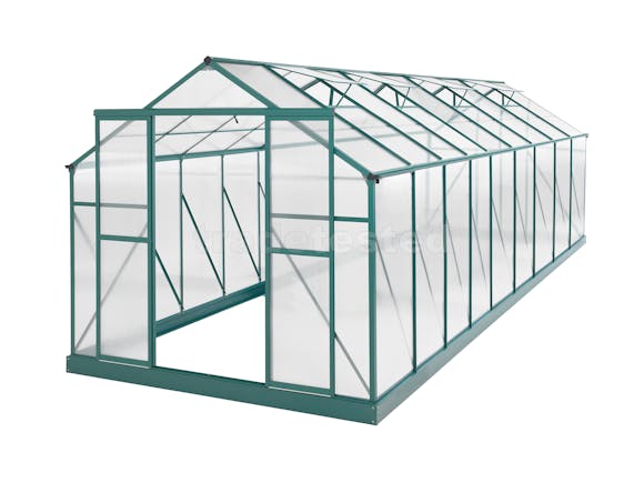 Greenhouse 20 x 8ft Green