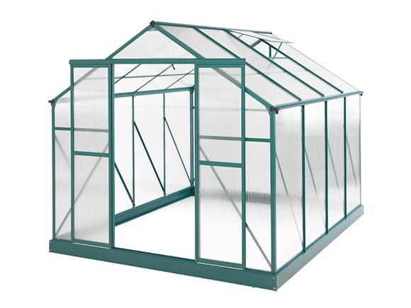 Greenhouse 10 x 8ft Green