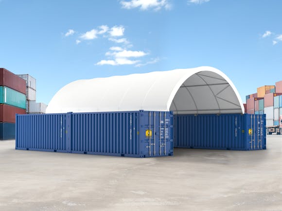 Container Shelter 12.2m x 8.1m x 3m
