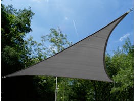 Shade Sail Triangular 3.6m x 3.6m x 3.6m Graphite