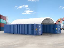 Container Shelter 12.2m x 6.1m x 1.8m