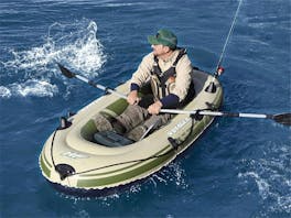 Bestway Hydro-Force Voyager 300 Inflatable Boat with Oars