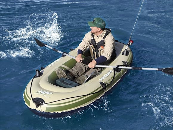 Bestway Hydro-Force Voyager 300 Inflatable Boat with Oars