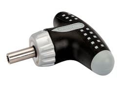 Bahco Stubby T Handle Ratcheting Screwdriver