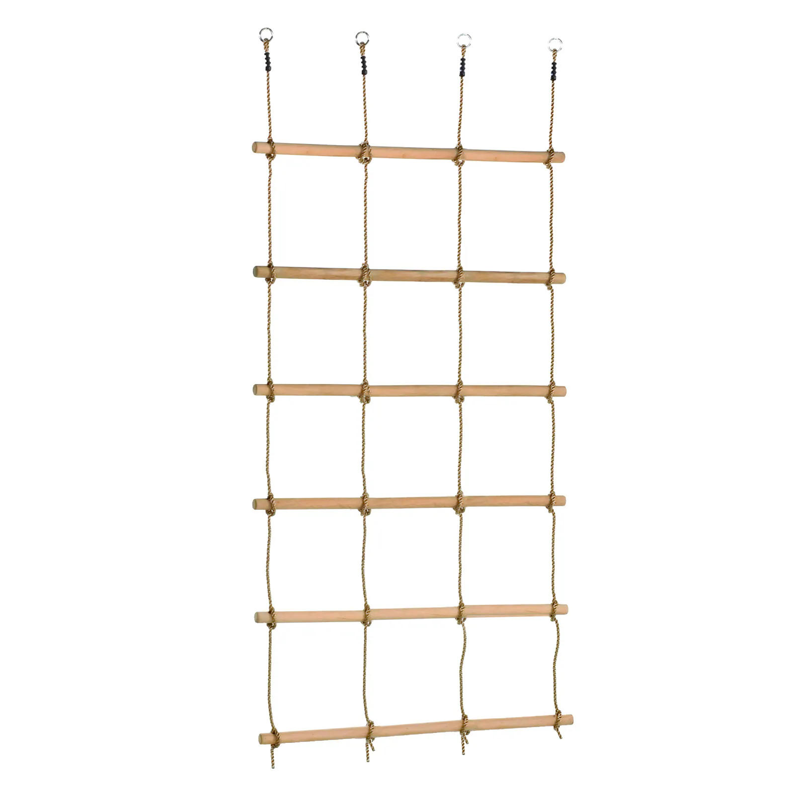 Rope Ladder Wooden Climbing Net 2.1m - Playgrounds - Playgrounds ...