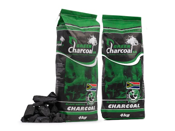 Green As Charcoal 4kg Twin Pack