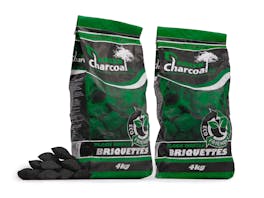 Green Briquettes 4kg Twin Pack
