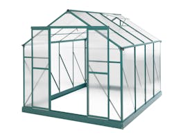 Evergreen Greenhouse 8ft x 10ft Green 6mm