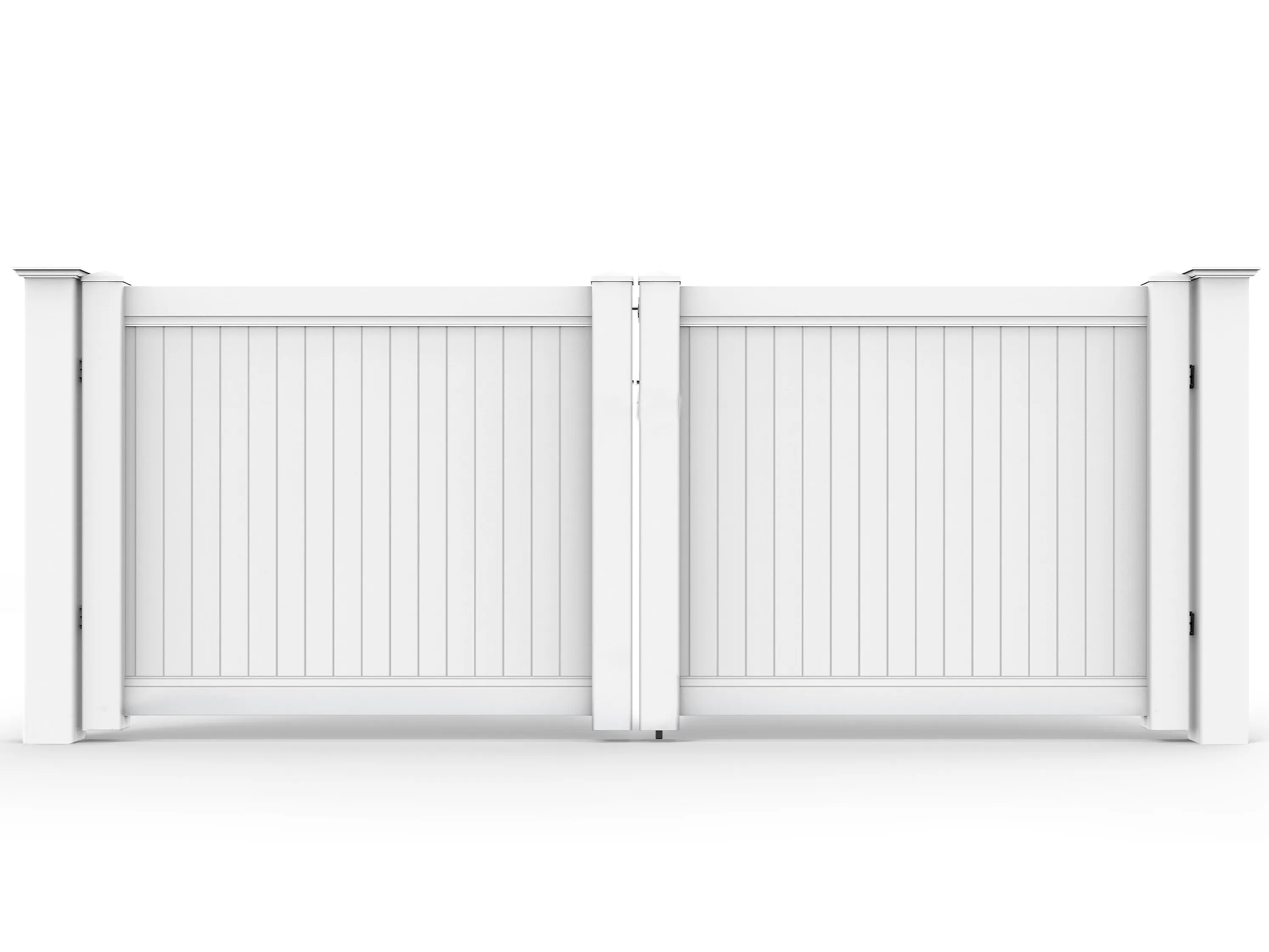PVC 1.8m Privacy Fence System - Driveway Gates - Privacy Fence System ...