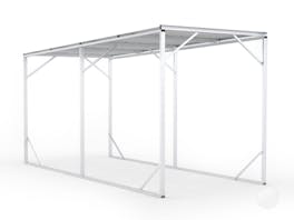 Carport 2.6m x 6.0m Frosted Roof