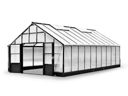Evergreen Pro Greenhouse 24ft x 17ft Black