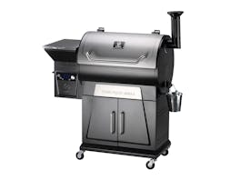 Z Grills 700D4E Wood Pellet Smoker & Grill BBQ with Cover