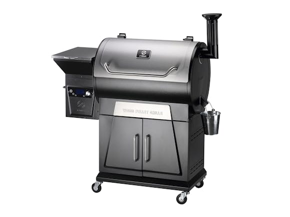 Z Grills 700D4E Wood Pellet Smoker and Grill BBQ with Cover
