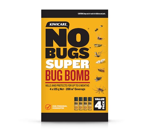 Kiwicare NO Bugs Super Bug Bomb 4 Pack