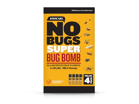 Kiwicare NO Bugs Super Bug Bomb 4 Pack
