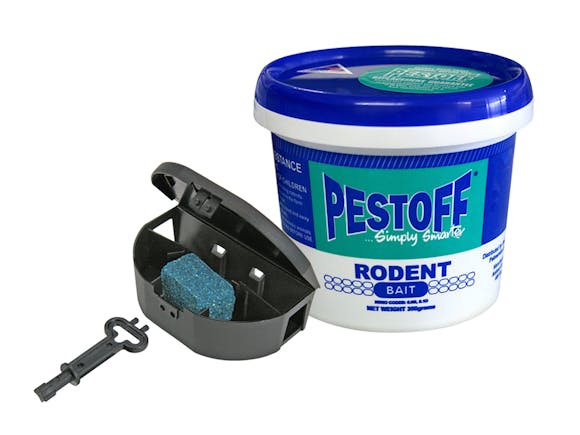 Pestoff Rodent Pellets 350g & Bait Feeder
