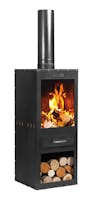 Cook King Rosa Outdoor Fireplace 1.5m