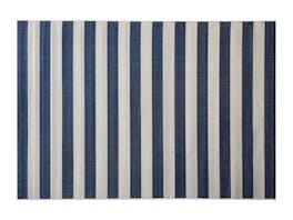 Signature Outdoor Rug Blue & Cream Stripe 200 x 290cm