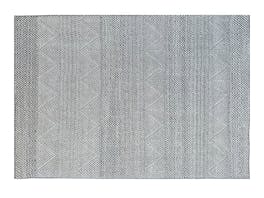 Signature Outdoor Rug White Haven Stripe 200 x 290cm