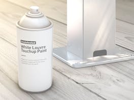 Touch-up Paint Louvre Roof System 500ml - White