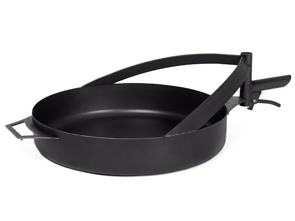 Cook King Fire Bowl Steel Pan with Handle 50cm