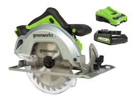 Greenworks 24V Circular Saw Brushless 185mm 2.0Ah Kit