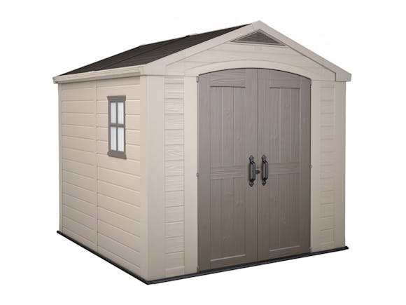 Keter Factor 8x8 Shed 2.56m x 2.55m