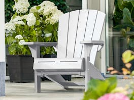 Keter Cape Cod Adirondack Chair White
