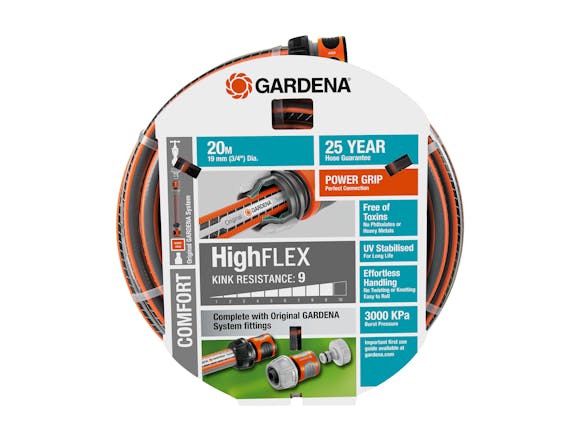 Gardena Garden Hose Comfort HighFLEX 19mm Set 20m