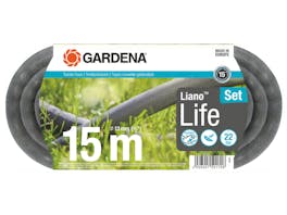 Gardena Liano Life Garden Hose Set 15m 