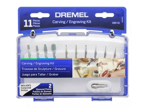 Dremel Carving And Engraving Kit 11 Piece 