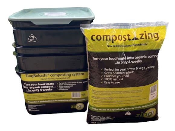 ZingBokashi Compost System Starter Kit 10L