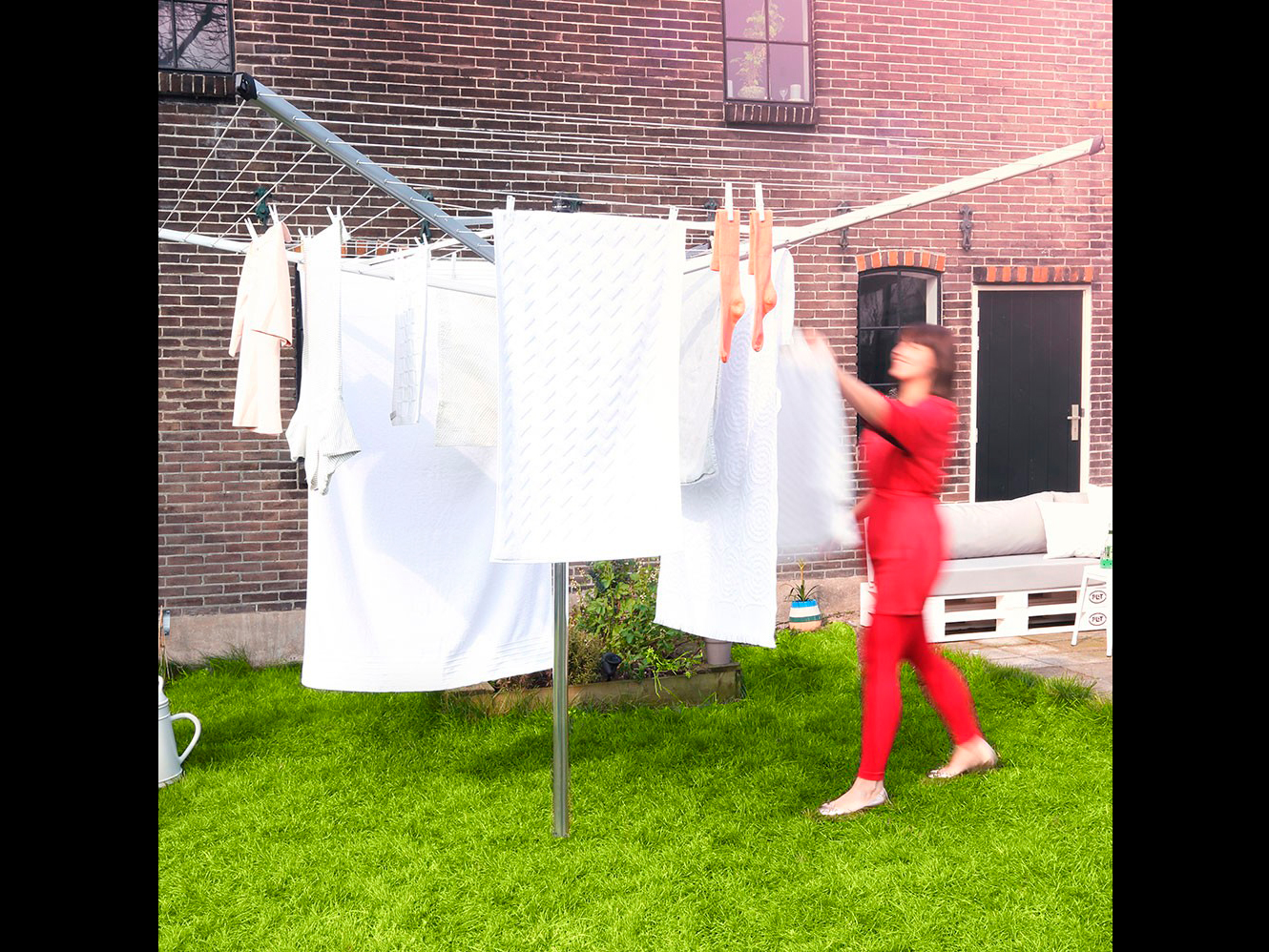 Lift o discount matic washing line