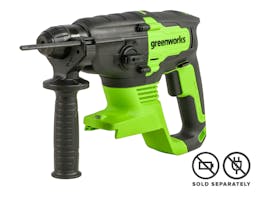 Greenworks 24V Rotary Hammer Drill Brushless Skin