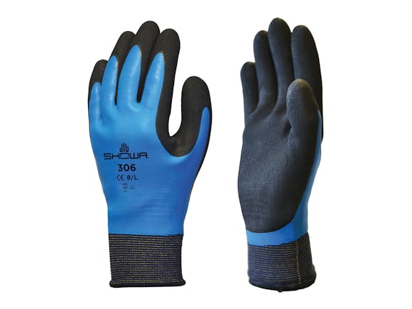 Showa 306 Latex Gloves Full Coat