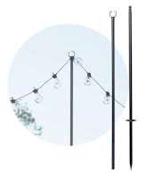 Festoon Light Support Pole