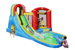 Happy Hop Splash Wave Fun Zone Bouncy Castle