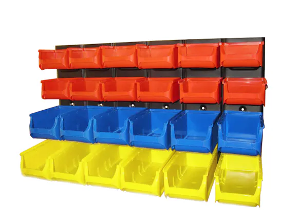 Parts Organiser Wall Rack 24 Bin