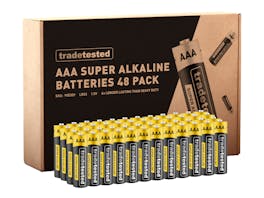 AAA Super Alkaline Batteries - 48 Pack