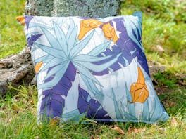 Outdoor Cushion Blue Tropic