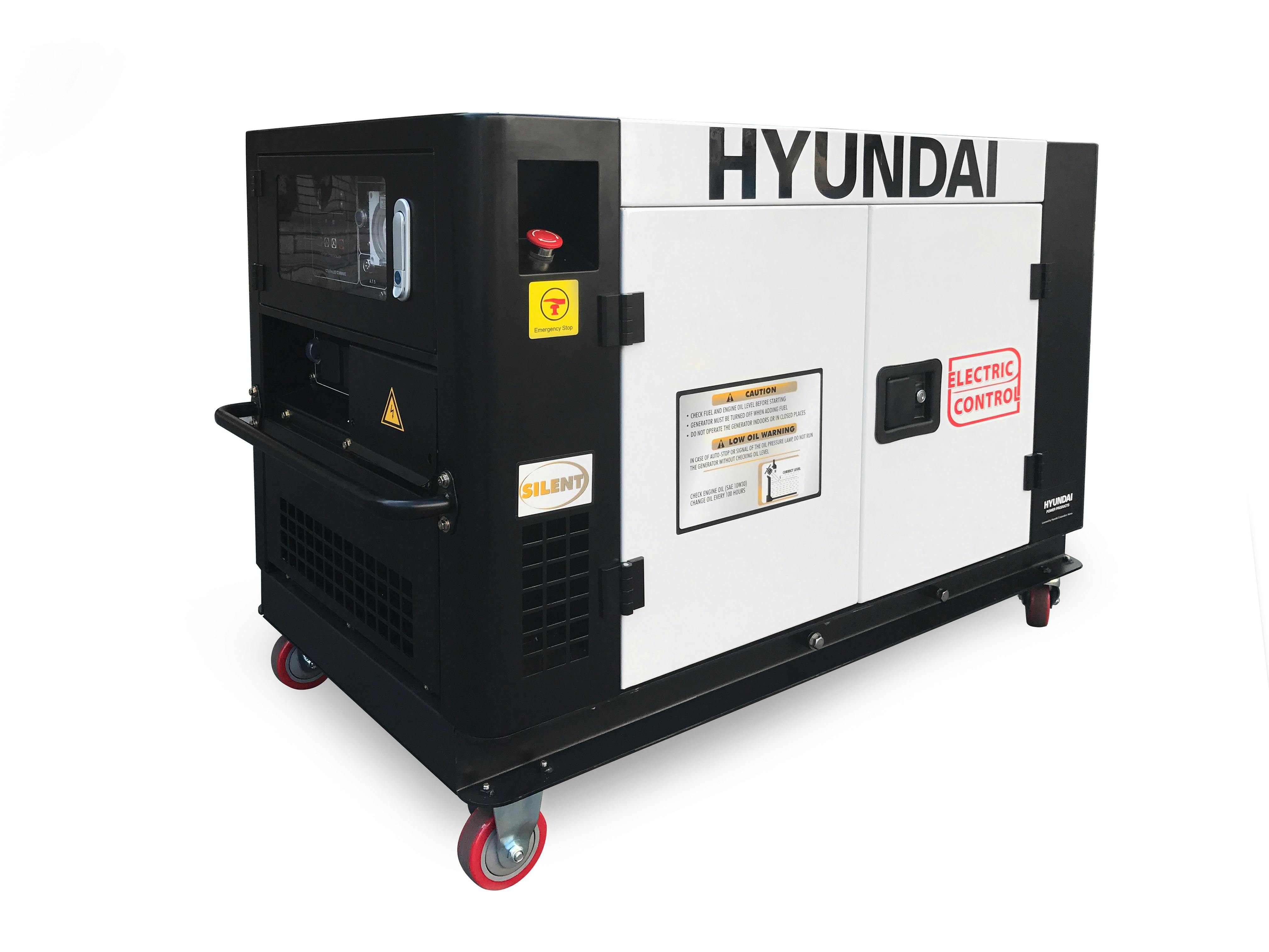 venlige bagværk hellig Hyundai Diesel Silent Generator 9500W 3 Phase - Diesel - Traditional -  Generators - Tools & Hardware at Trade Tested
