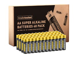 AA Super Alkaline Batteries - 48 Pack