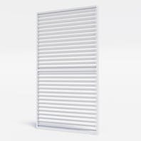 Louvre Roof System Wall Shutters 1.23m White