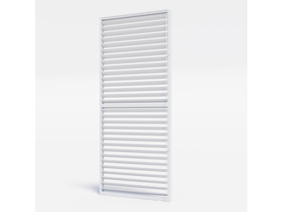 Louvre Roof System Wall Shutters 900mm White