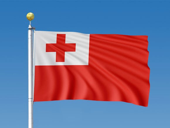 Tonga Flag 0.9m x 1.5m