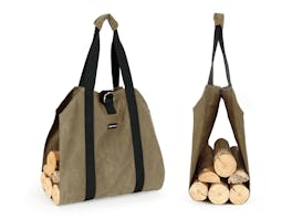Firewood Carrier Waxed Canvas