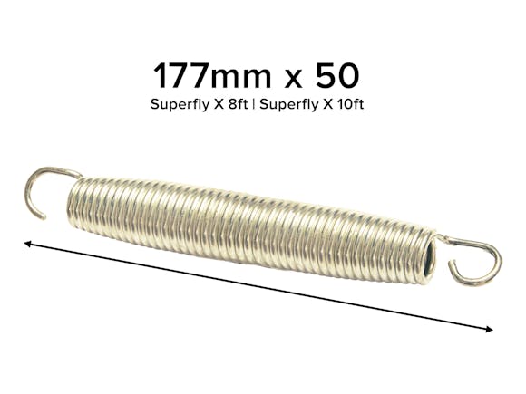 Superfly X Replacement Spring 177mm 50 Pack - 8/10ft