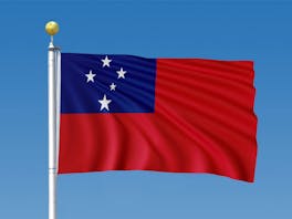 Samoa Flag 0.9m x 1.5m